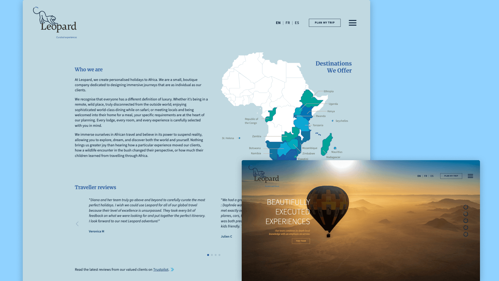 Leopard Tours screenshot